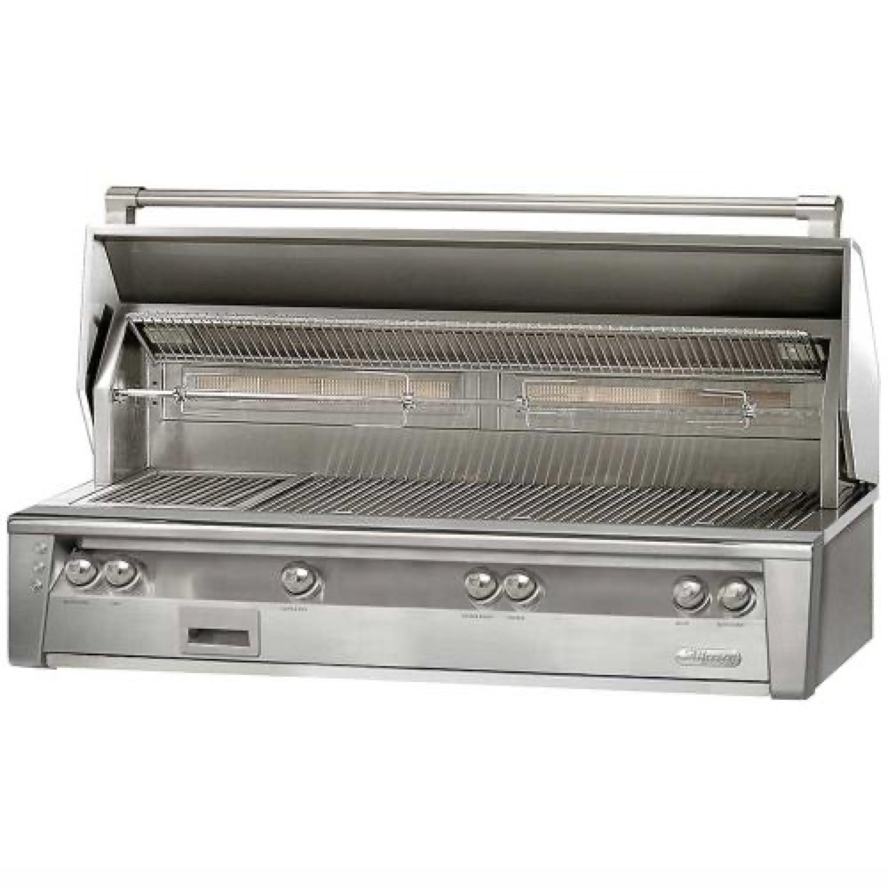 Alfresco Grills ALXE 56-Inch 4-Burner Built-In Propane Gas Grill with Sear Zone and Rear Infrared Burner - Stainless Steel