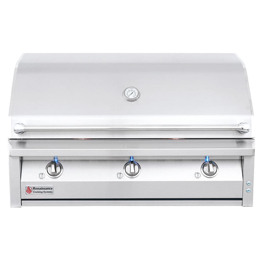 American Renaissance Grill by RCS 42-Inch 3-Burner Built-In Propane Gas Grill