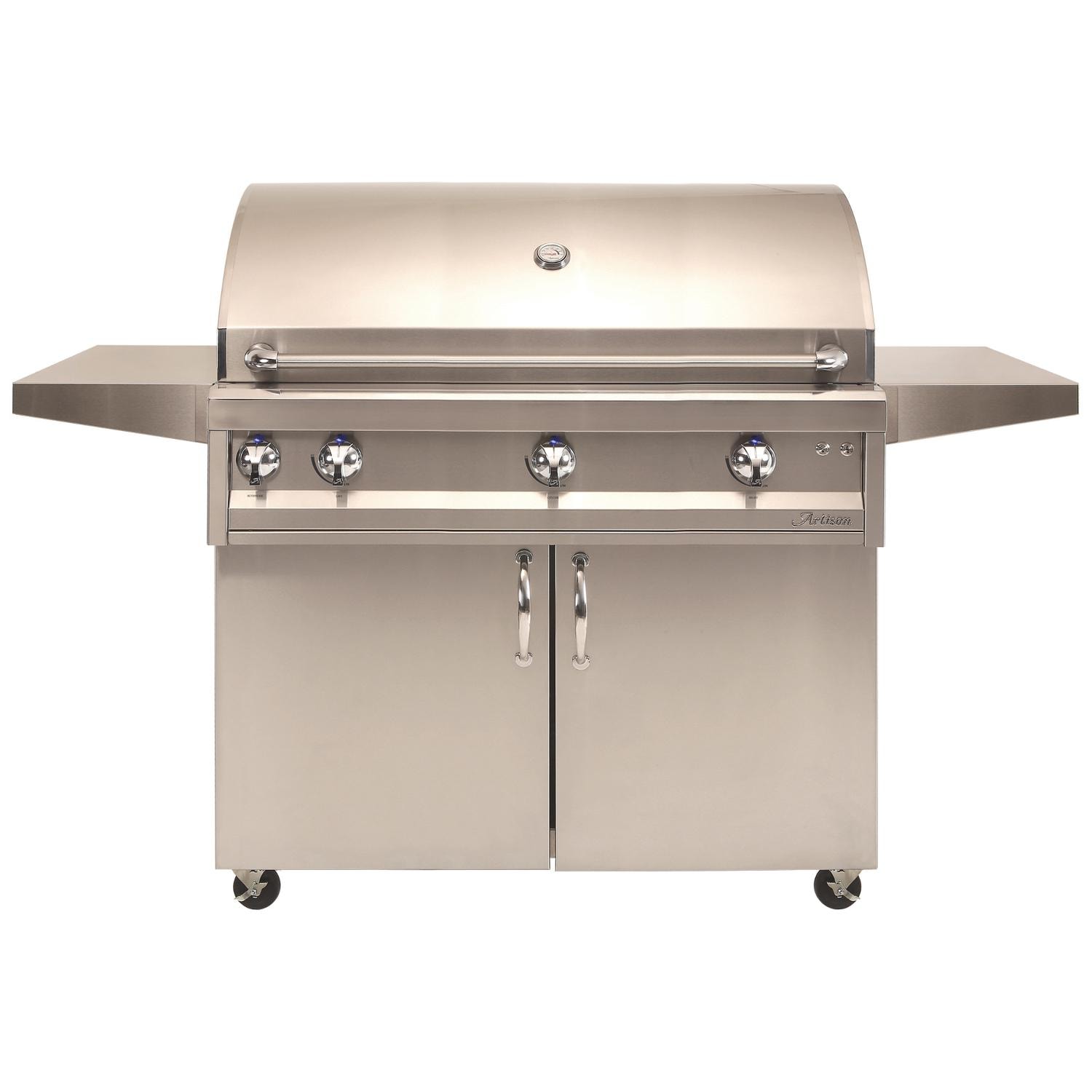 Artisan Professional 42-Inch 3-Burner Freestanding Propane Gas Grill with Rear Infrared Burner