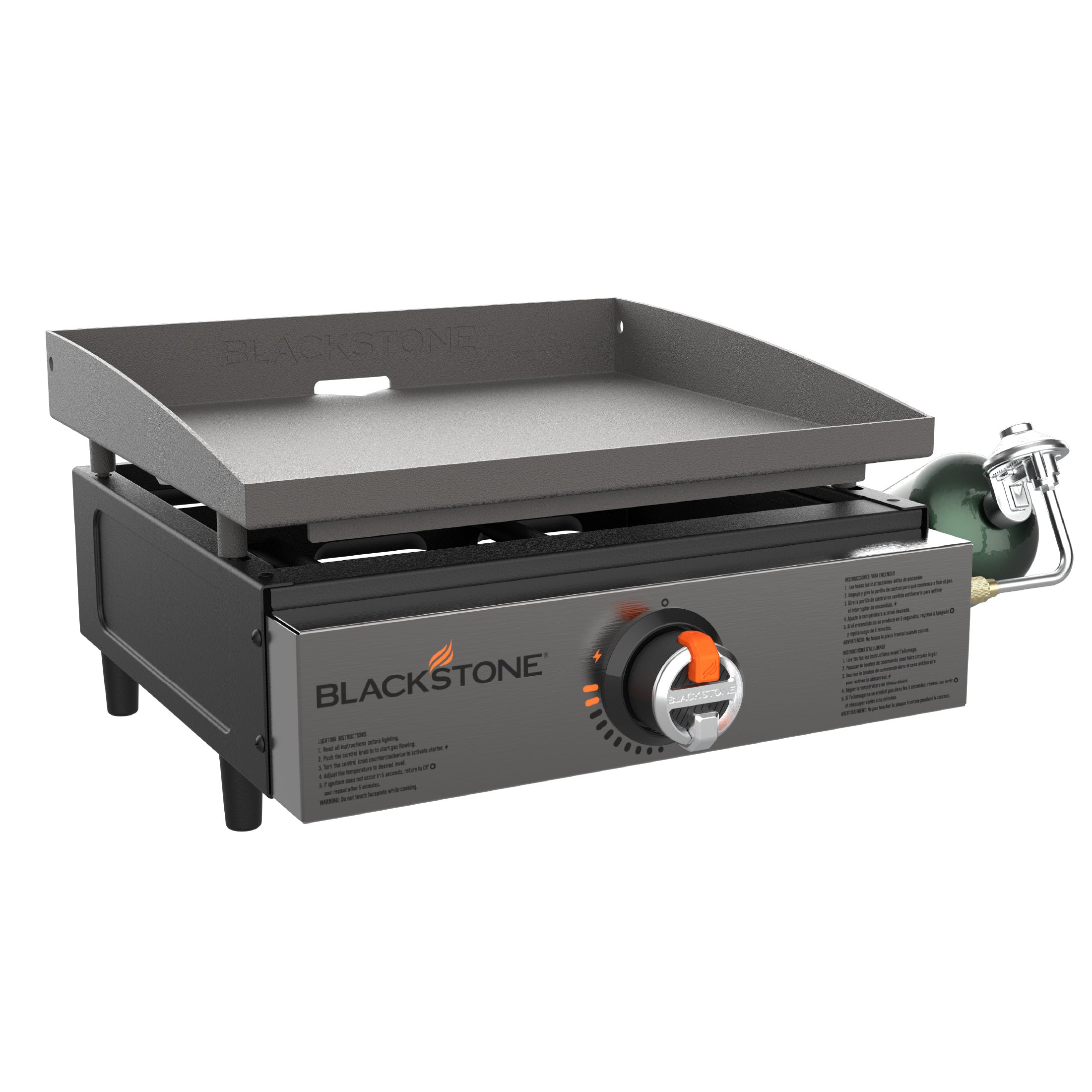 Blackstone Griddle Original 17-Inch 1-Burner Tabletop Propane Gas Flat Top Griddle