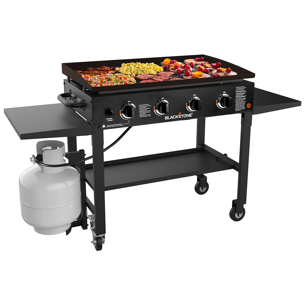 Blackstone Griddle Original 36-Inch 4-Burner Freestanding Propane Gas Commercial Style Flat Top Griddle