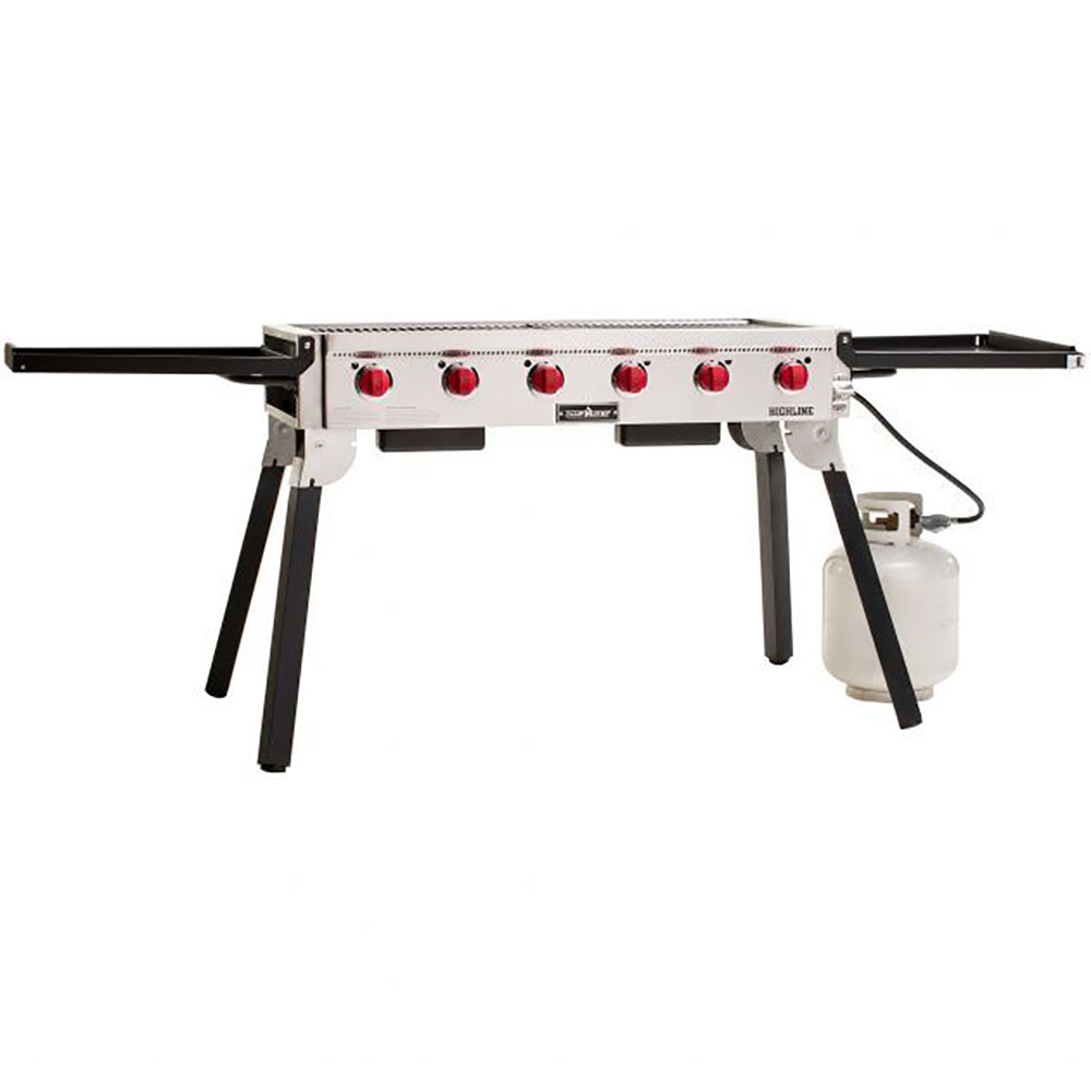 Camp Chef Highline 42-Inch 6-Burner Tabletop/Freestanding Propane Gas Grill