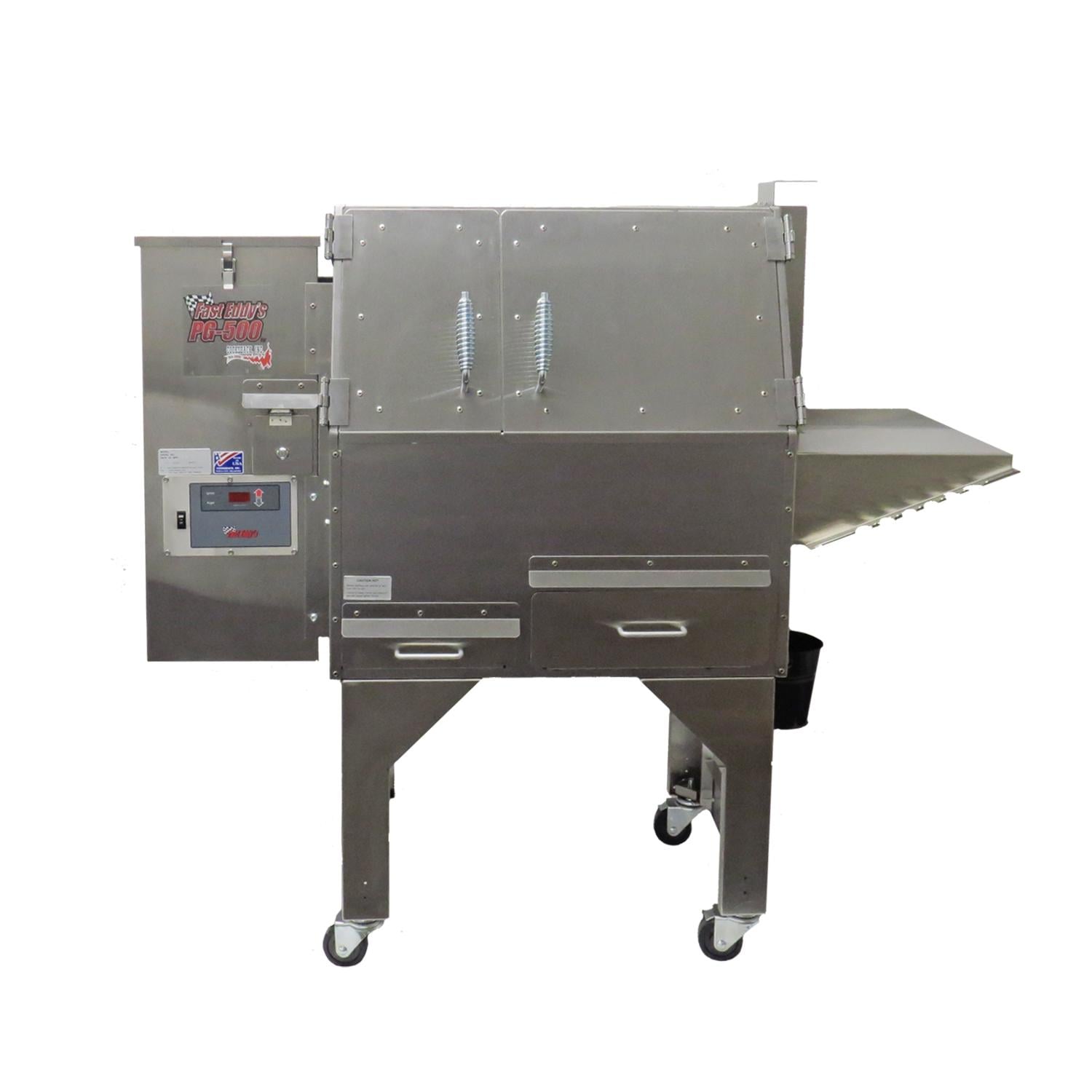 Cookshack Smokers Fast Eddys 30-Inch Freestanding Stainless Steel Wood Pellet Grill