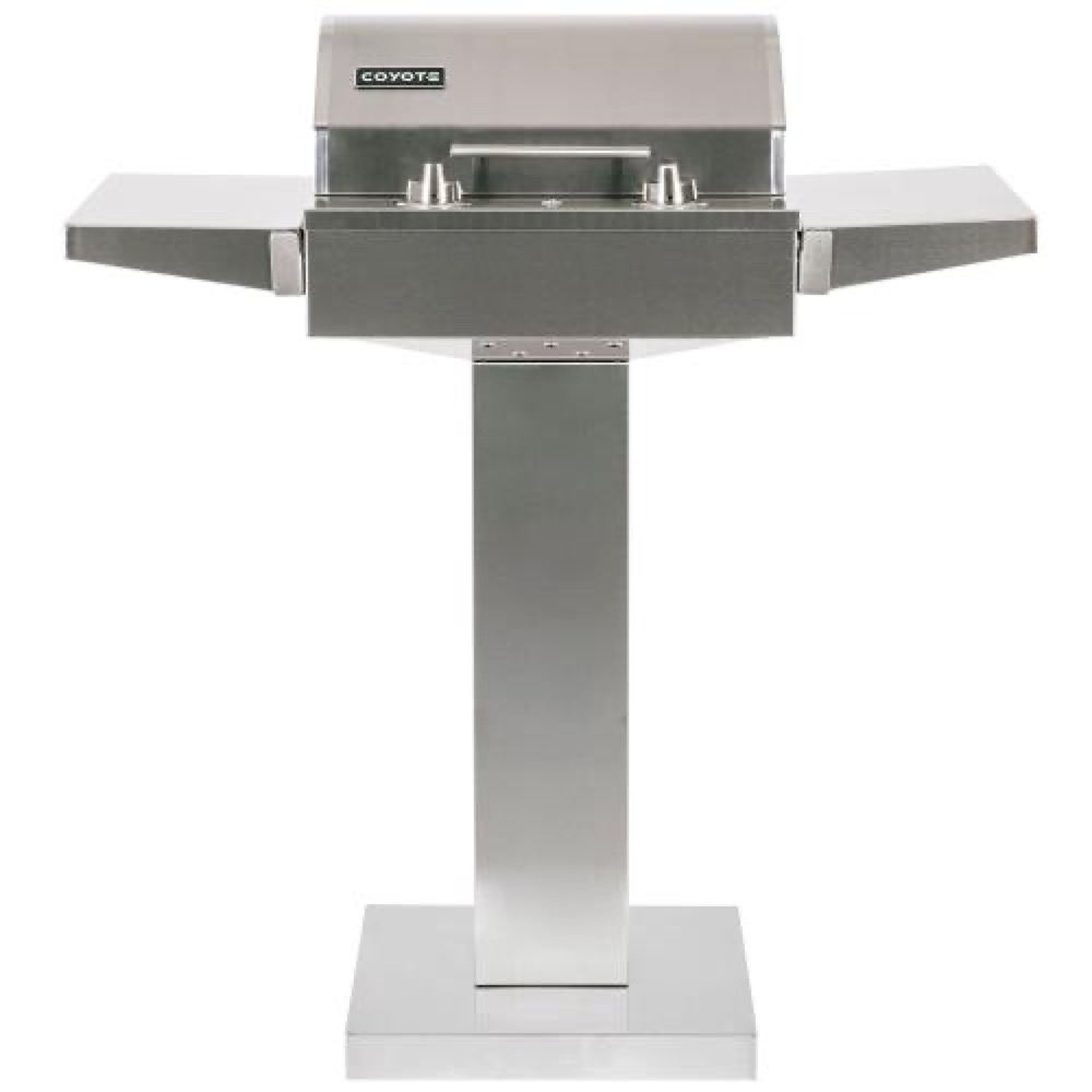 Coyote 18-Inch 120v Patio Post Mount Electric Grill