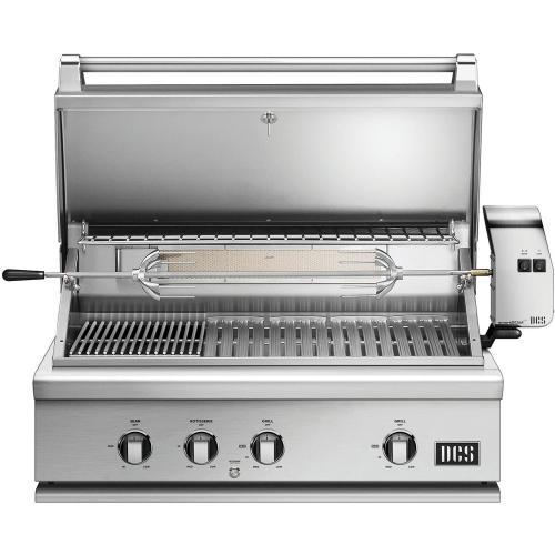 DCS 36-Inch Series 7 Built-In Propane Gas Grill with Rotisserie & Infrared Burner