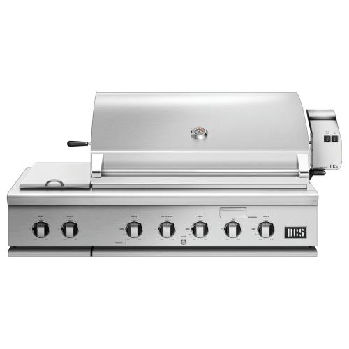 DCS 48-Inch Series 7 Built-In Propane Gas Grill with Double Side Burner & Rotisserie