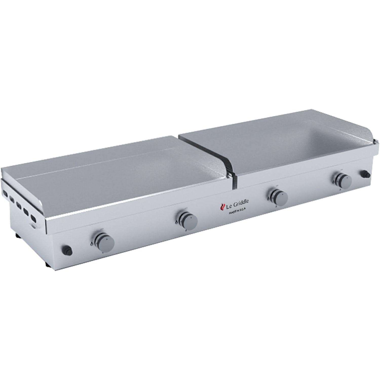 Le Griddle Grand Texan 60-Inch 4-Burner Built-In / Countertop Propane Gas Commercial Style Flat Top Griddle