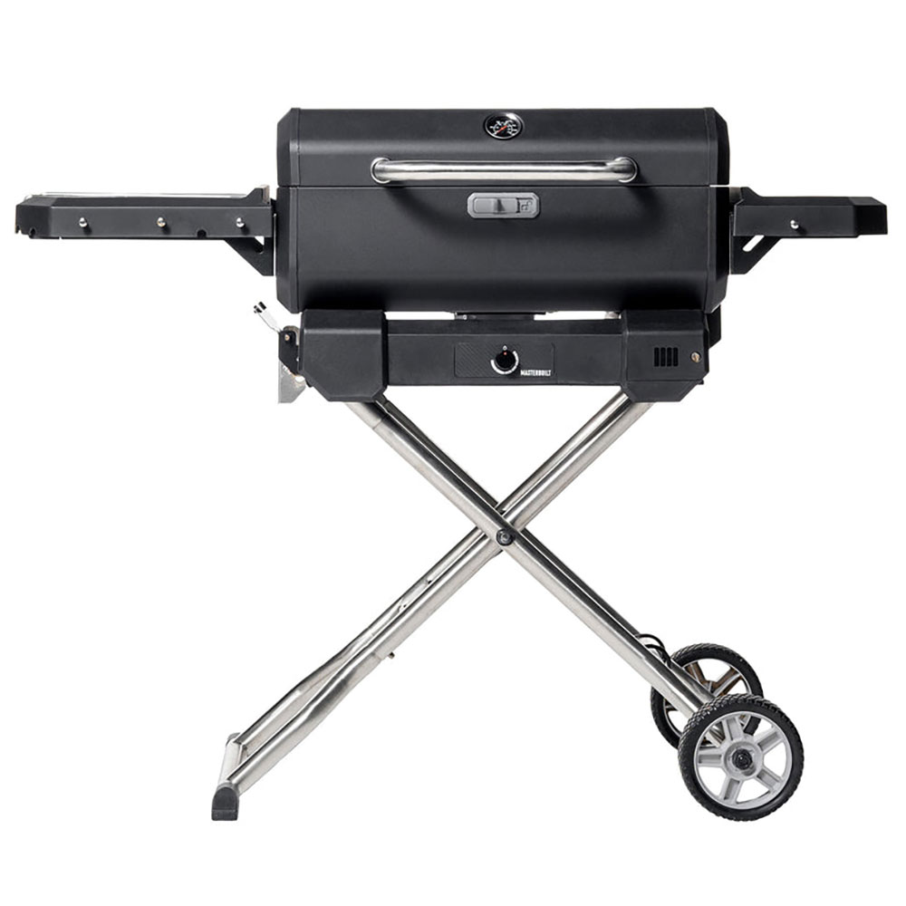 Masterbuilt 28-Inch Portable Charcoal Grill and Smoker with Cart