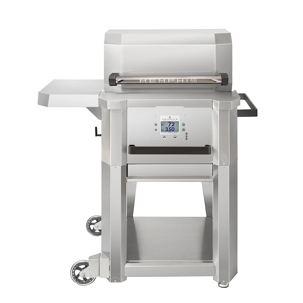 Memphis Grills Elevate Wi-Fi Controlled 30-Inch 430 Stainless Steel Freestanding Pellet Grill