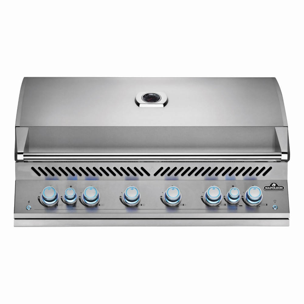 Napoleon Built-In 700 Series 44-Inch Propane Gas Grill with Dual Infrared Rear Burners - Stainless Steel