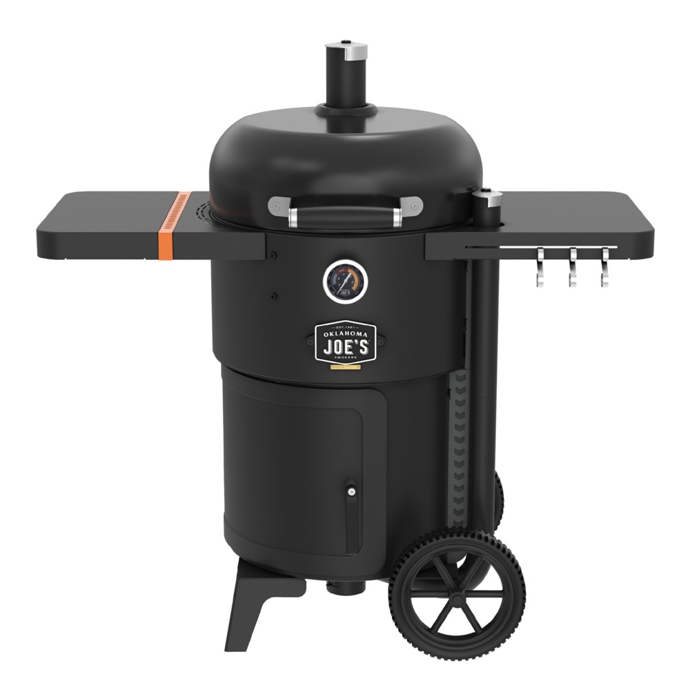 Oklahoma Joe's Bronco Drum Charcoal Smoker & Grill