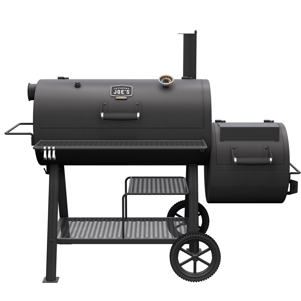 Oklahoma Joe's Highland Offset Reverse Flow Charcoal Smoker & Grill