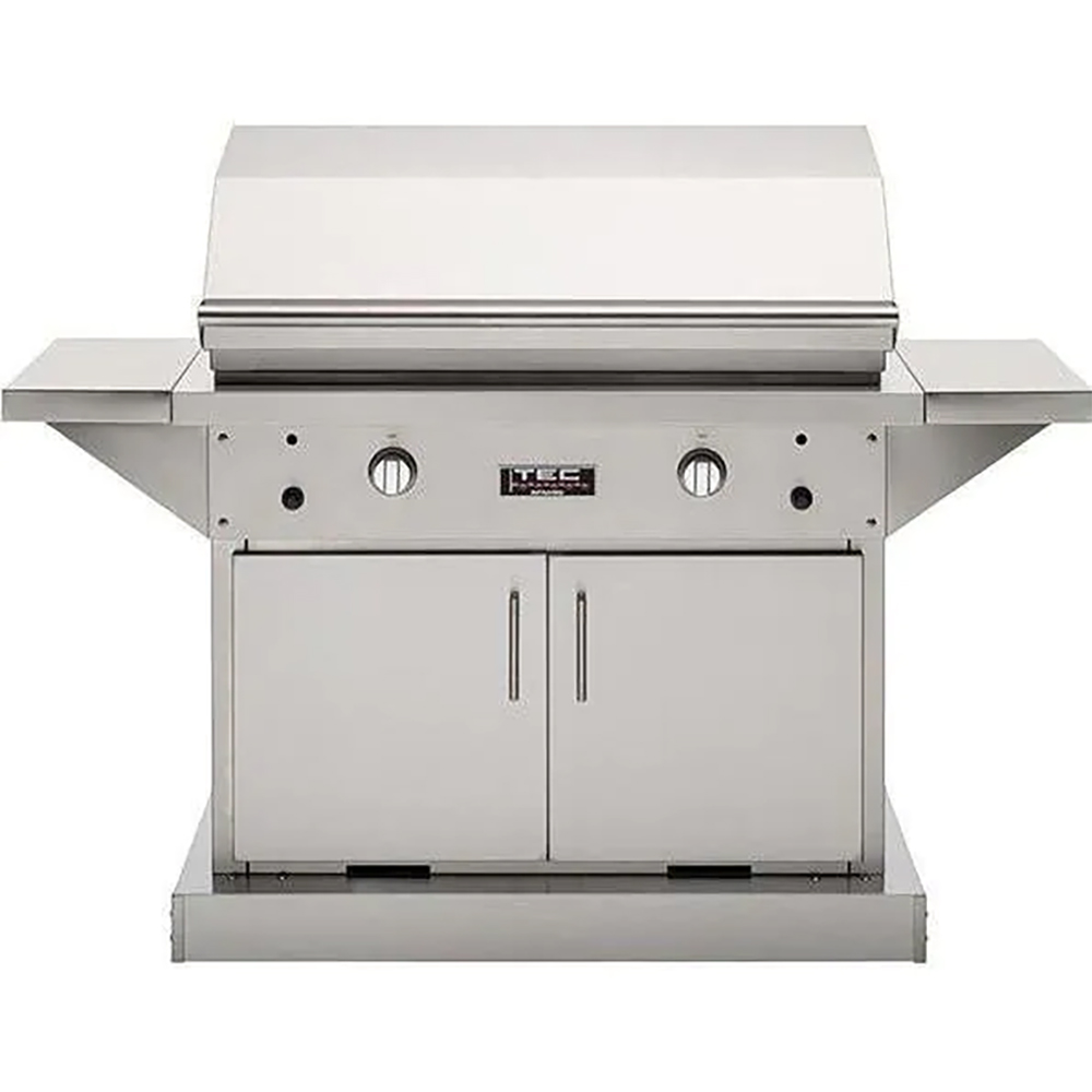 TEC Grills Patio FR 44-Inch Infrared Propane Gas Grill On Stainless Cabinet