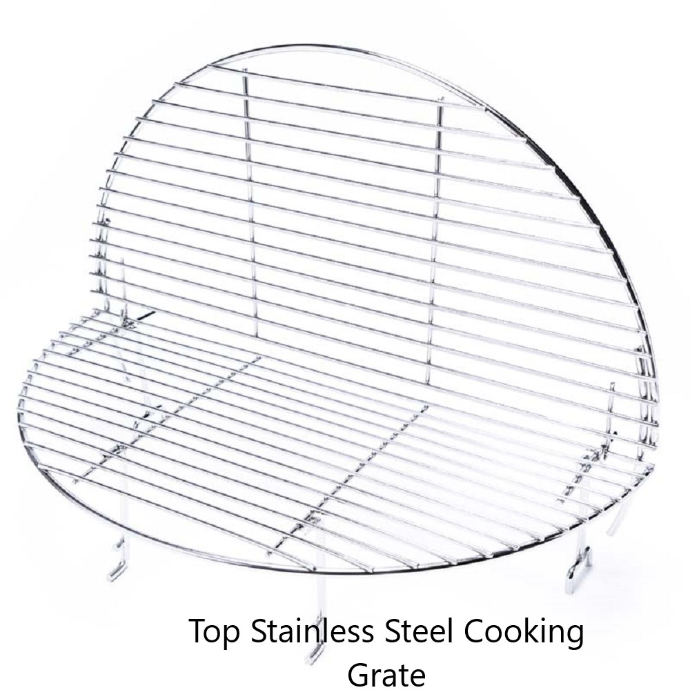 Icon Grills 700 Series Vision XD702 Maxis Freestanding Ceramic Kamado Grill - Gunmetal