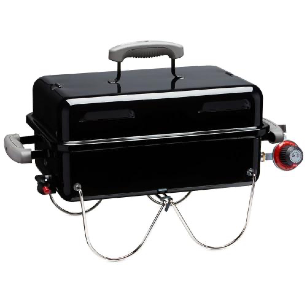 Weber Grills Go-Anywhere 6,500 BTU Portable Gas Grill - Black