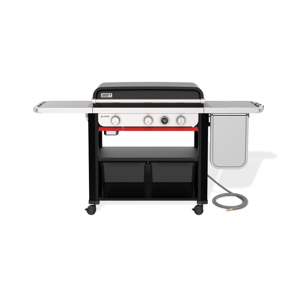 Weber Grills Slate 30-Inch Rust-Resistant 3-Burner Freestanding Natural Gas Commercial Style Flat Top Griddle
