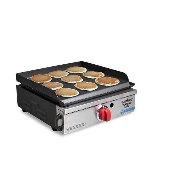 Camp Chef VersaTop 14-Inch Portable Flat Top Propane Gas Grill System with Griddle